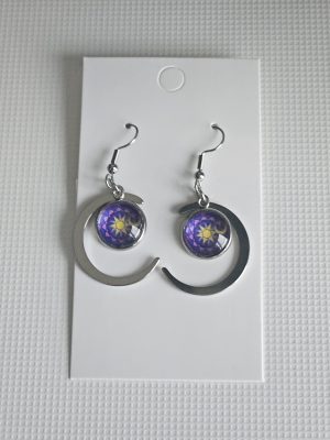 Cardcaptor Sakura #2 Cresent Moon Earrings