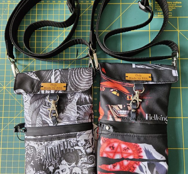 Phonebags Junji Ito and Helsing