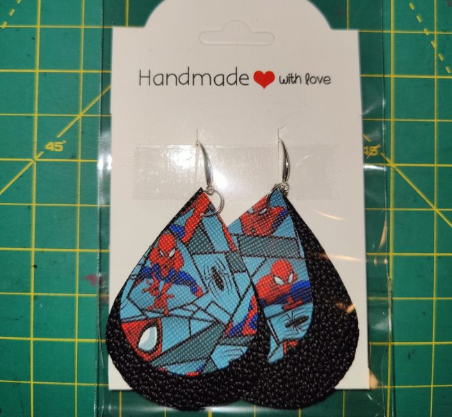 Spiderman Earrings