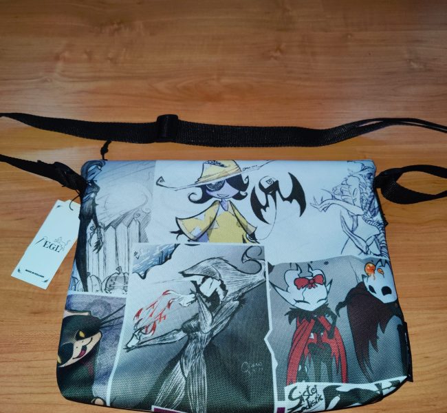 DrewCake-DA illustrated bag
